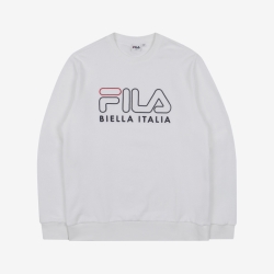 Fila 3d Logo Embroide One-on-one - Miesten Hoodie - Valkoinen | FI-69342